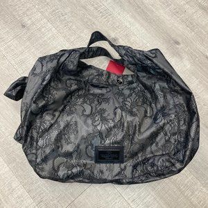 Valentino Large Lace Nuage Tote with Bow